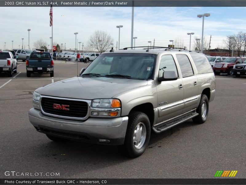 Pewter Metallic / Pewter/Dark Pewter 2003 GMC Yukon XL SLT 4x4