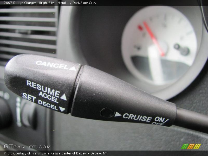 Bright Silver Metallic / Dark Slate Gray 2007 Dodge Charger