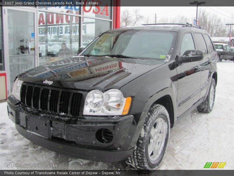 Black / Khaki 2007 Jeep Grand Cherokee Laredo 4x4