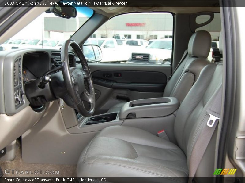 Pewter Metallic / Pewter/Dark Pewter 2003 GMC Yukon XL SLT 4x4