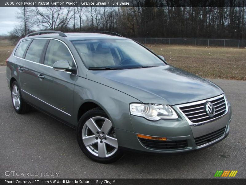 Granite Green / Pure Beige 2008 Volkswagen Passat Komfort Wagon