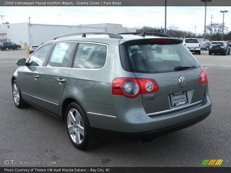 Granite Green / Pure Beige 2008 Volkswagen Passat Komfort Wagon