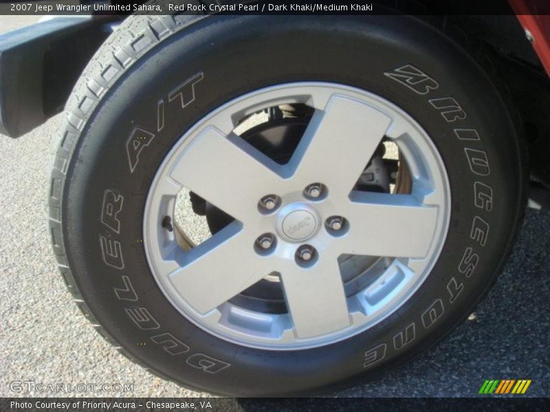  2007 Wrangler Unlimited Sahara Wheel