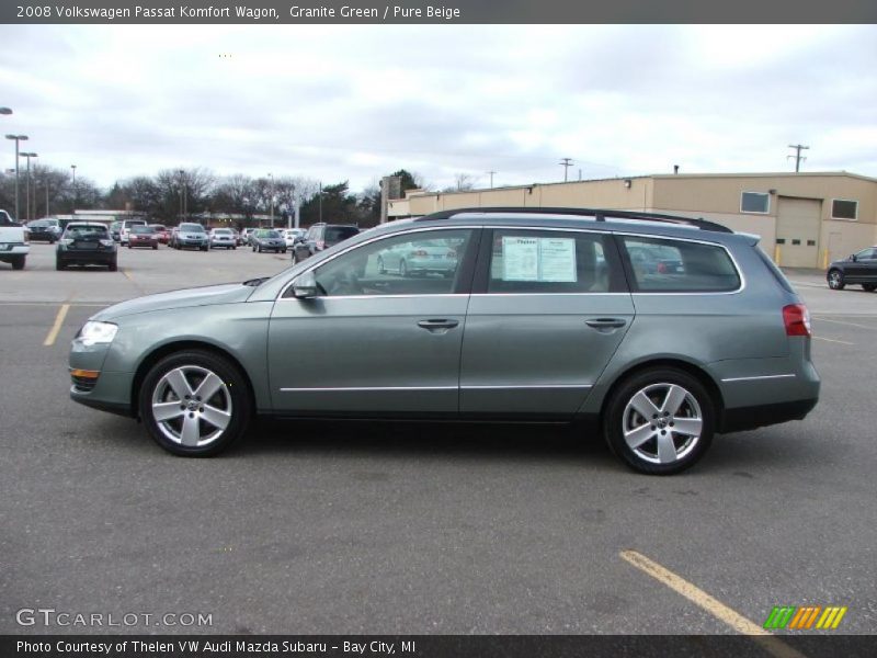 Granite Green / Pure Beige 2008 Volkswagen Passat Komfort Wagon