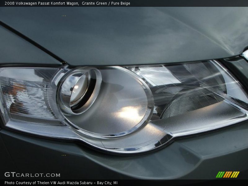 Granite Green / Pure Beige 2008 Volkswagen Passat Komfort Wagon
