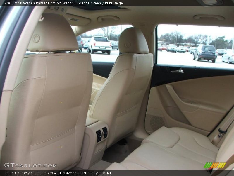 Granite Green / Pure Beige 2008 Volkswagen Passat Komfort Wagon