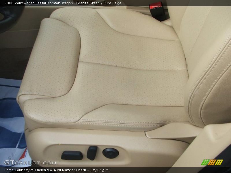 Granite Green / Pure Beige 2008 Volkswagen Passat Komfort Wagon