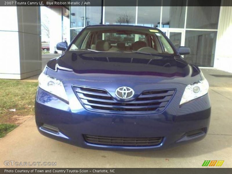 Blue Ribbon Metallic / Ash 2007 Toyota Camry LE