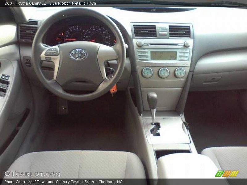 Blue Ribbon Metallic / Ash 2007 Toyota Camry LE