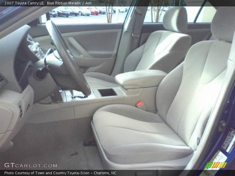 Blue Ribbon Metallic / Ash 2007 Toyota Camry LE