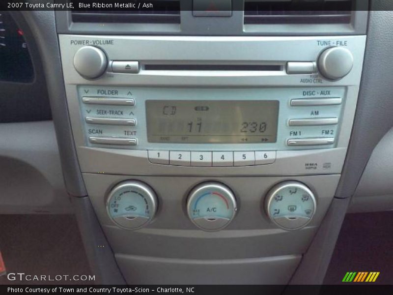 Blue Ribbon Metallic / Ash 2007 Toyota Camry LE