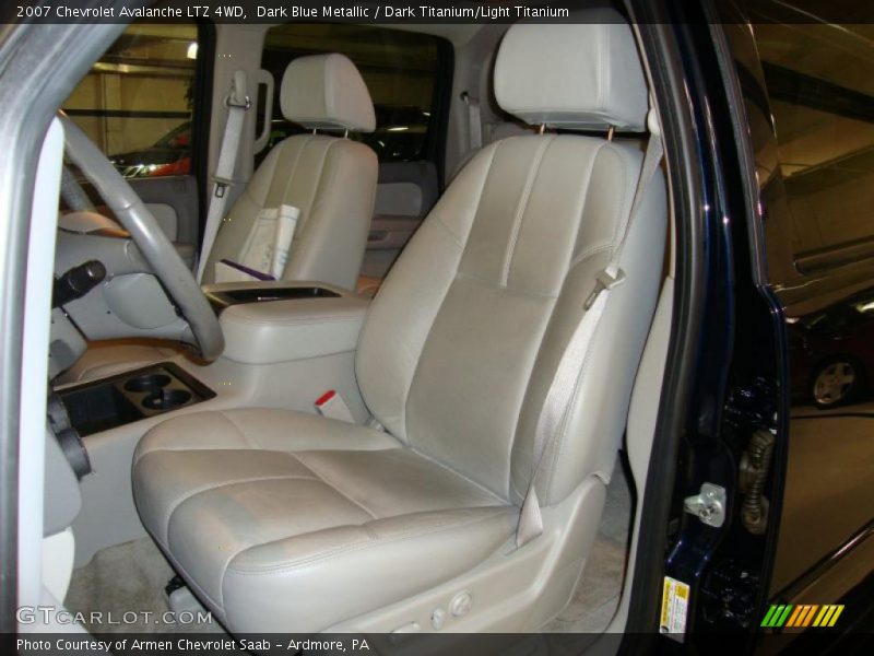 Dark Blue Metallic / Dark Titanium/Light Titanium 2007 Chevrolet Avalanche LTZ 4WD