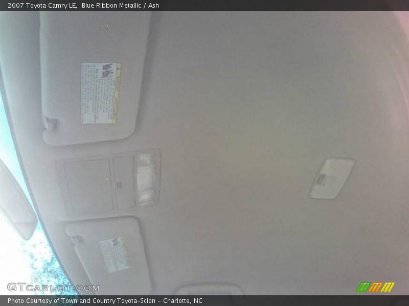 Blue Ribbon Metallic / Ash 2007 Toyota Camry LE