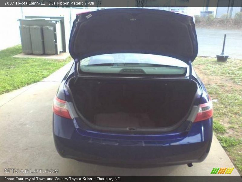Blue Ribbon Metallic / Ash 2007 Toyota Camry LE
