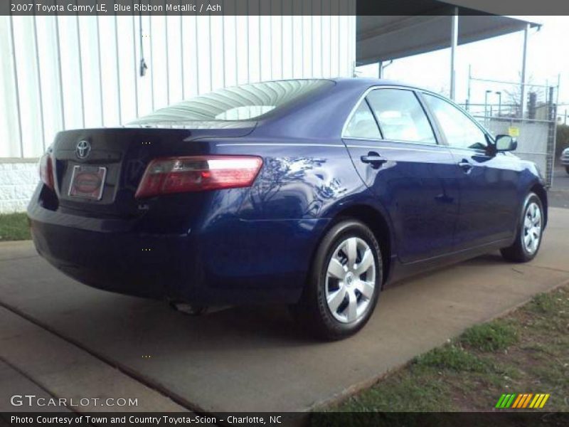 Blue Ribbon Metallic / Ash 2007 Toyota Camry LE
