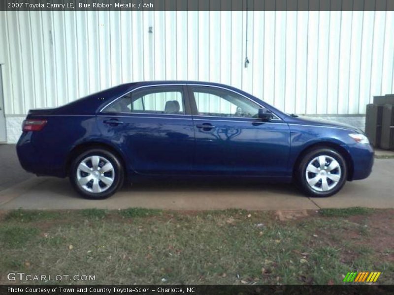 Blue Ribbon Metallic / Ash 2007 Toyota Camry LE