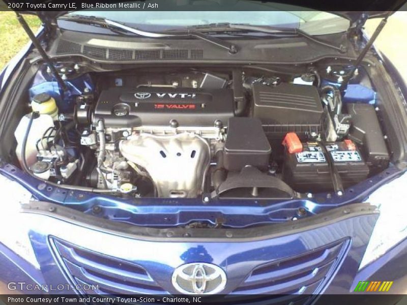 Blue Ribbon Metallic / Ash 2007 Toyota Camry LE