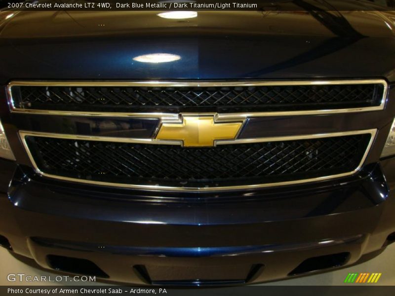 Dark Blue Metallic / Dark Titanium/Light Titanium 2007 Chevrolet Avalanche LTZ 4WD