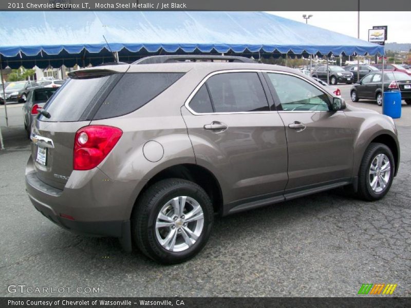Mocha Steel Metallic / Jet Black 2011 Chevrolet Equinox LT