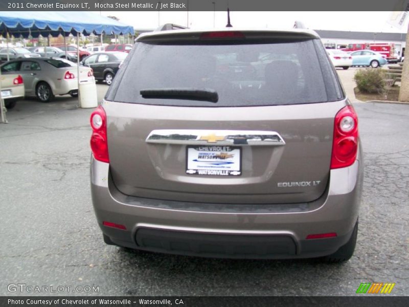 Mocha Steel Metallic / Jet Black 2011 Chevrolet Equinox LT
