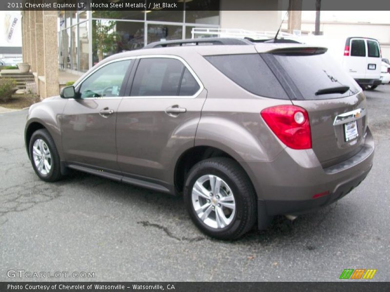 Mocha Steel Metallic / Jet Black 2011 Chevrolet Equinox LT