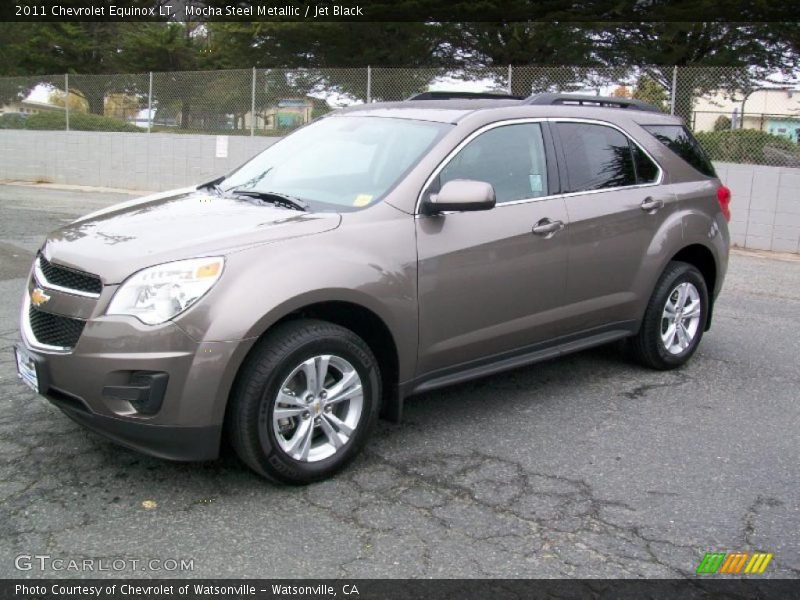 Mocha Steel Metallic / Jet Black 2011 Chevrolet Equinox LT