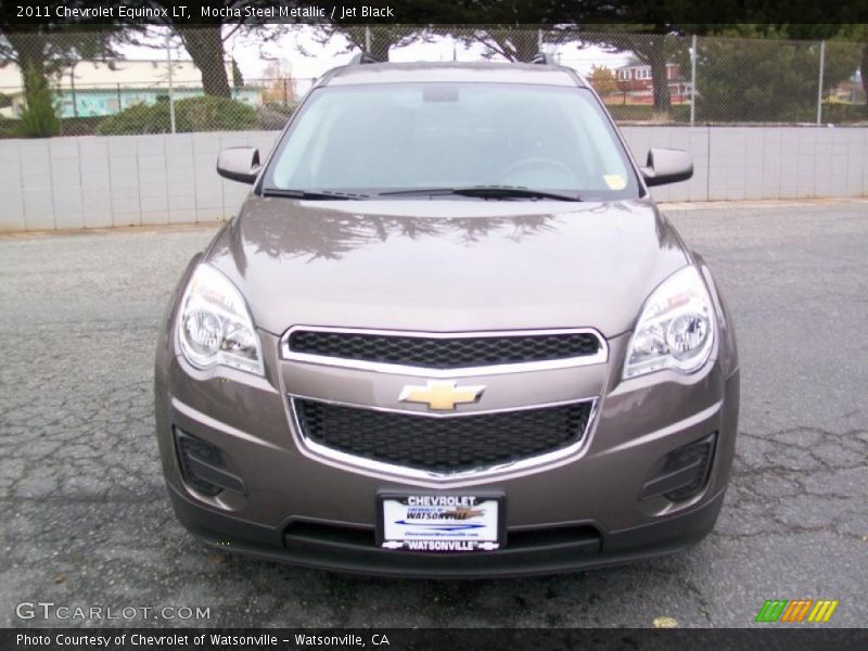 Mocha Steel Metallic / Jet Black 2011 Chevrolet Equinox LT