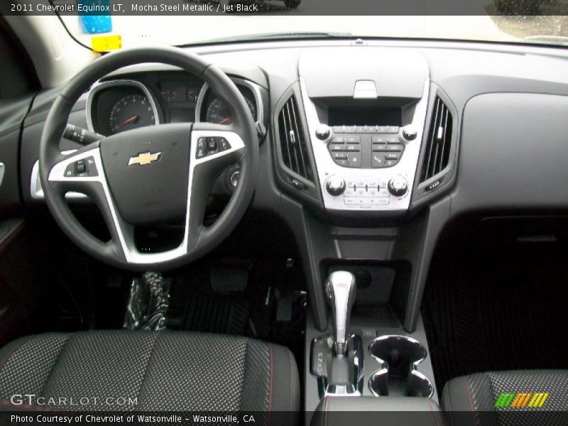 Mocha Steel Metallic / Jet Black 2011 Chevrolet Equinox LT