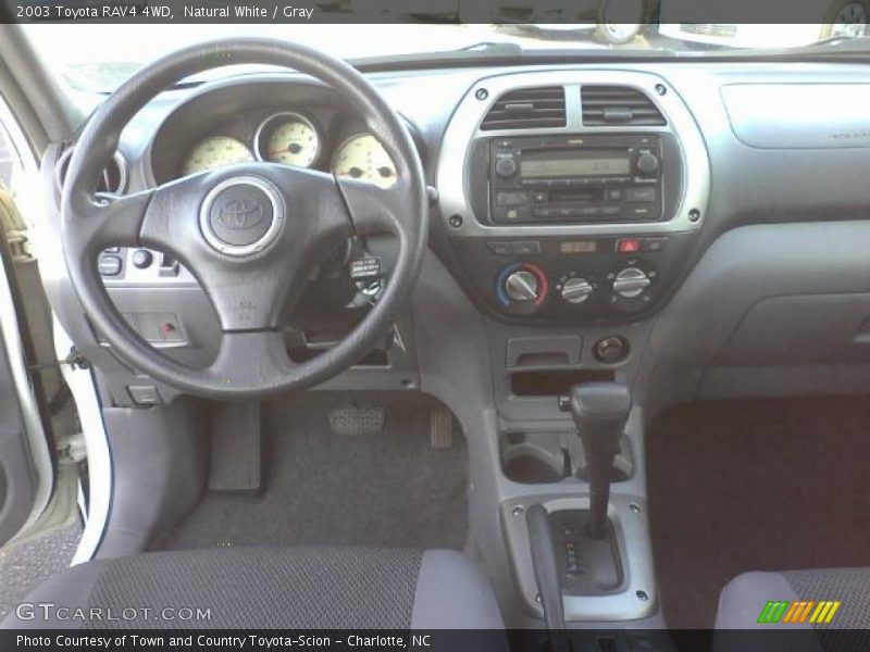 Natural White / Gray 2003 Toyota RAV4 4WD