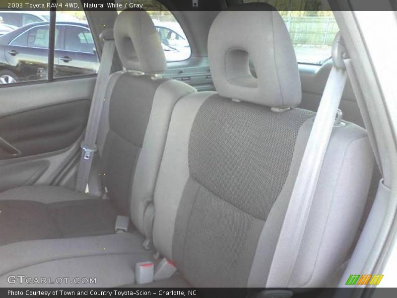 Natural White / Gray 2003 Toyota RAV4 4WD