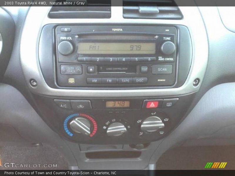 Natural White / Gray 2003 Toyota RAV4 4WD
