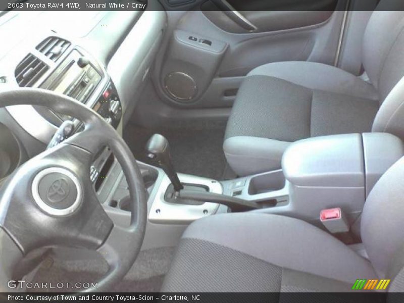 Natural White / Gray 2003 Toyota RAV4 4WD