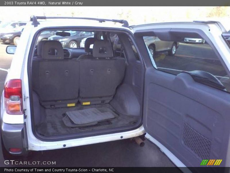 Natural White / Gray 2003 Toyota RAV4 4WD