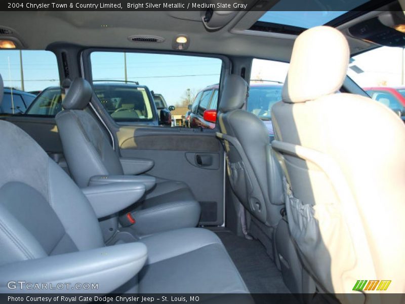 Bright Silver Metallic / Medium Slate Gray 2004 Chrysler Town & Country Limited