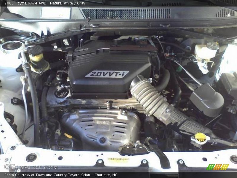 Natural White / Gray 2003 Toyota RAV4 4WD