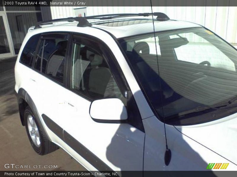 Natural White / Gray 2003 Toyota RAV4 4WD