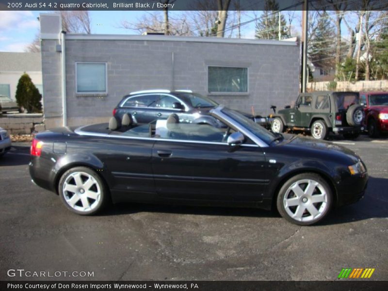  2005 S4 4.2 quattro Cabriolet Brilliant Black