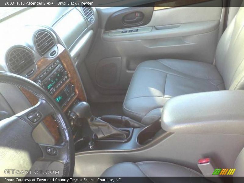 Onyx Black / Pewter 2003 Isuzu Ascender S 4x4