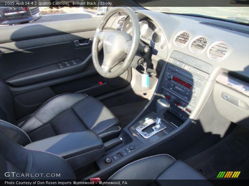 Dashboard of 2005 S4 4.2 quattro Cabriolet