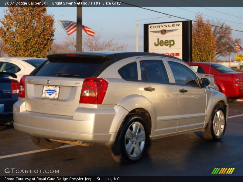 Bright Silver Metallic / Pastel Slate Gray 2007 Dodge Caliber SXT