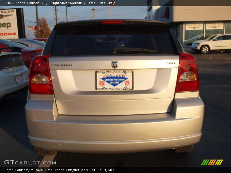Bright Silver Metallic / Pastel Slate Gray 2007 Dodge Caliber SXT