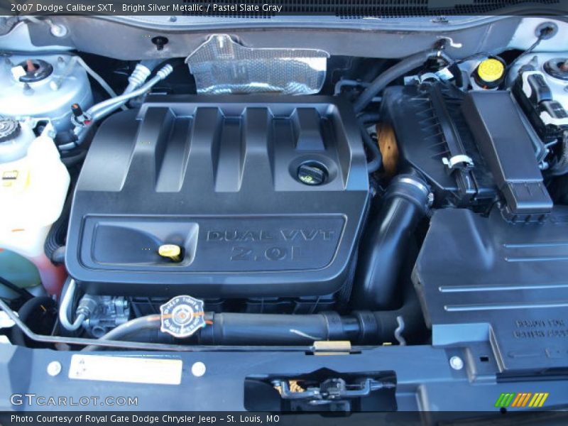 Bright Silver Metallic / Pastel Slate Gray 2007 Dodge Caliber SXT