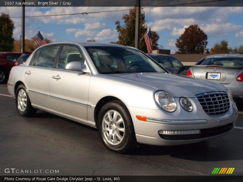 Bright Silver / Gray 2007 Kia Amanti