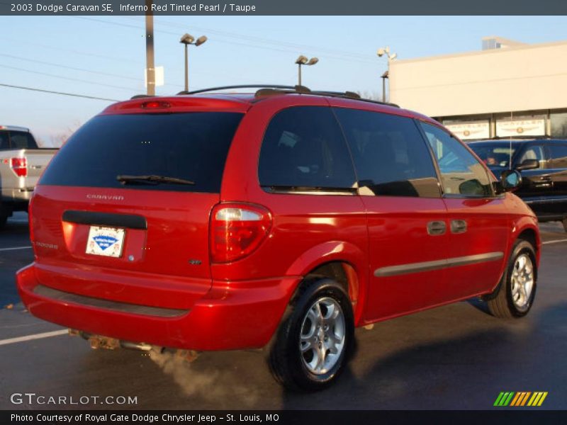  2003 Caravan SE Inferno Red Tinted Pearl