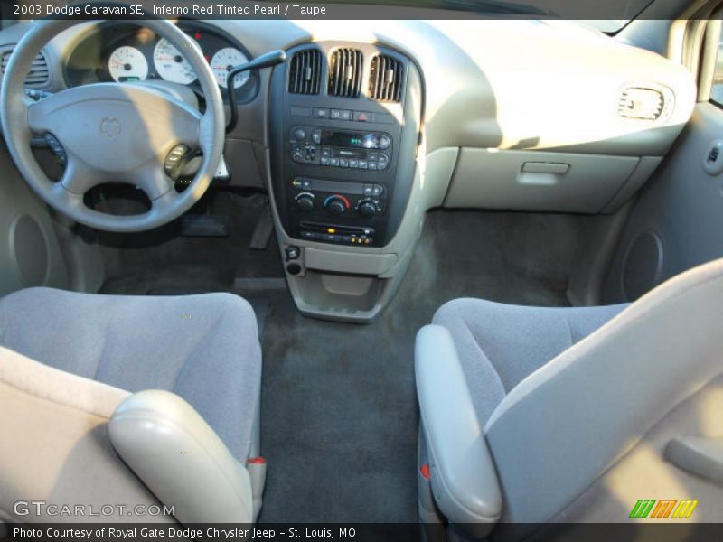 Taupe Interior - 2003 Caravan SE 