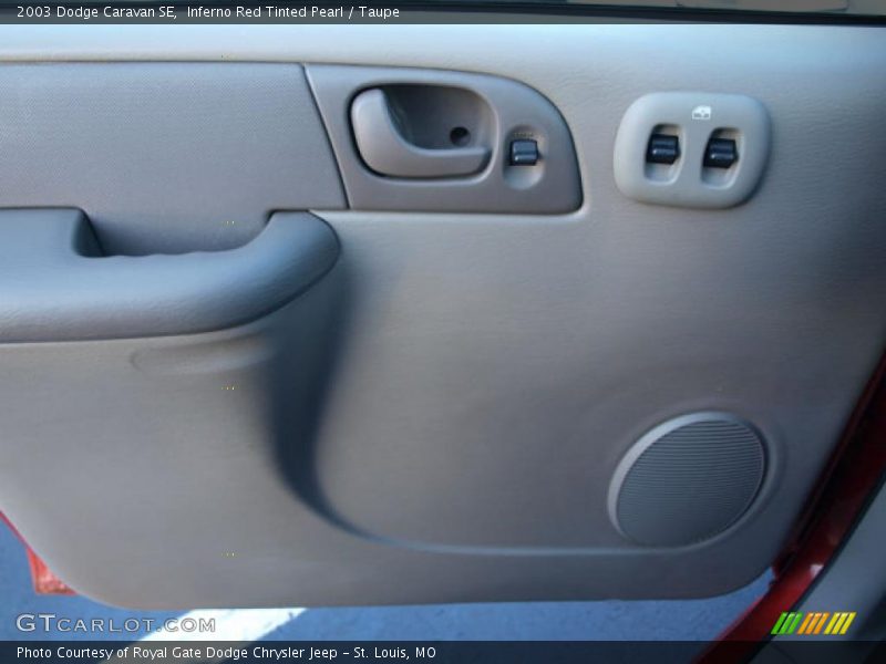 Door Panel of 2003 Caravan SE