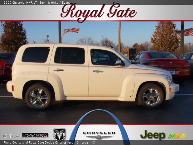 Summit White / Ebony 2009 Chevrolet HHR LT