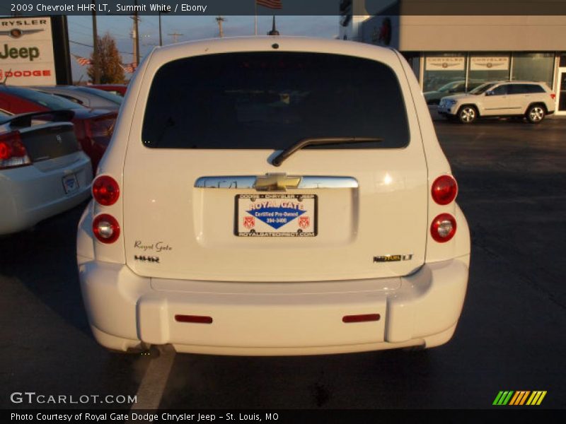 Summit White / Ebony 2009 Chevrolet HHR LT