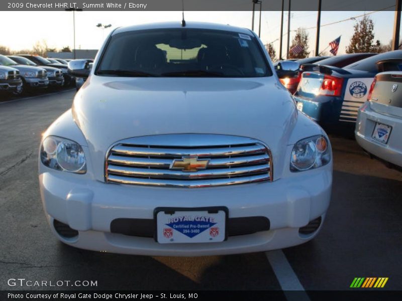 Summit White / Ebony 2009 Chevrolet HHR LT