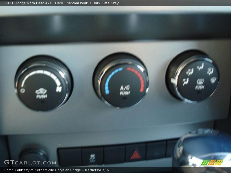Dark Charcoal Pearl / Dark Slate Gray 2011 Dodge Nitro Heat 4x4